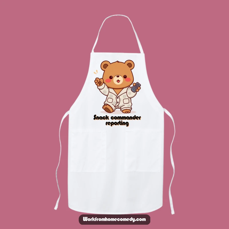Funny Bear Pajama Apron: Cook and Control with Humor!